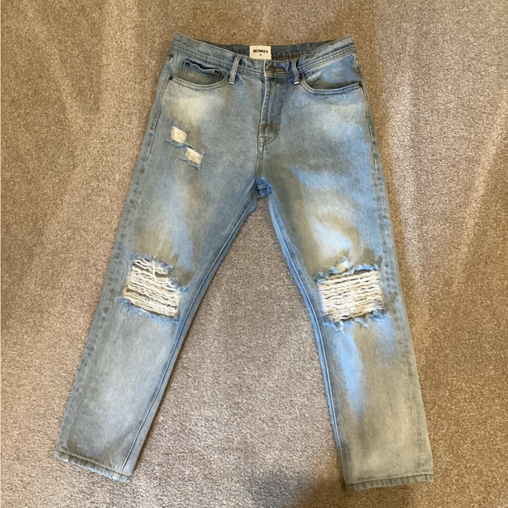 Distressed Jeans
